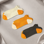 100% Pima Cotton Ankle Sock 3-Pack