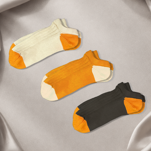 100% Pima Cotton Ankle Sock 3-Pack